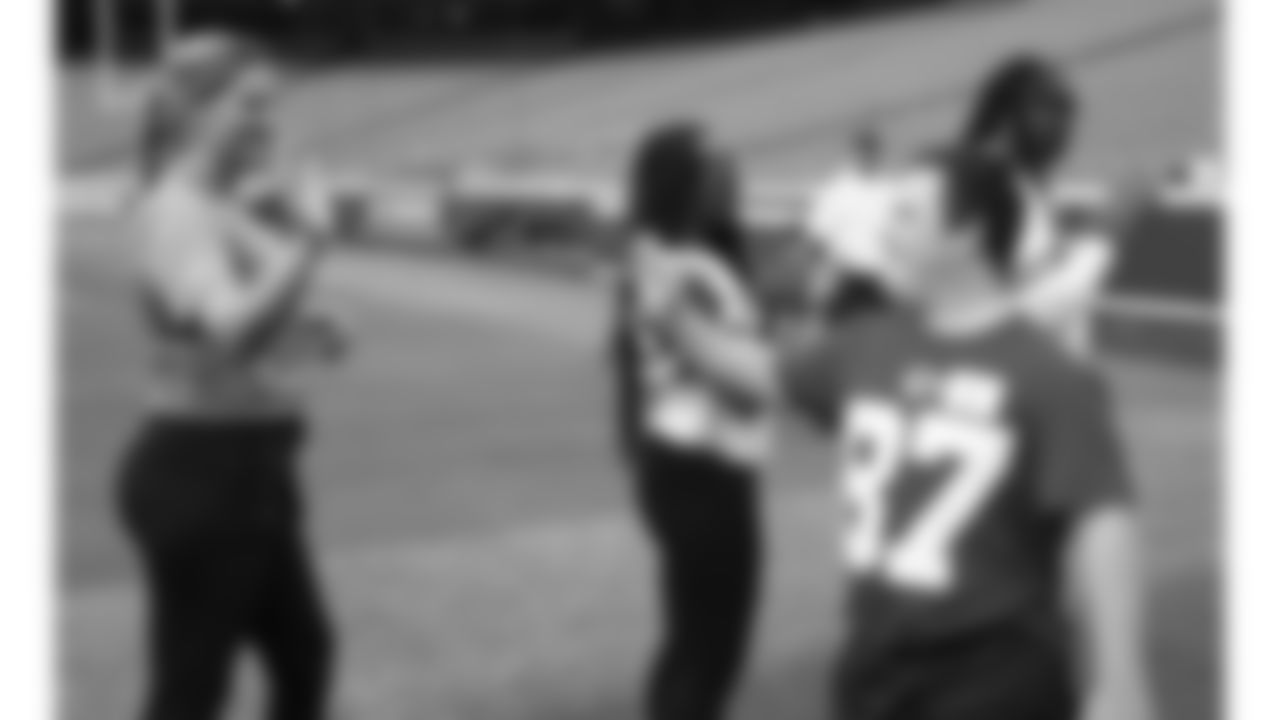 The Kansas City Chiefs host the All Abilities Football Clinic with Special Olympics and YMCA at Arrowhead Stadium on Tuesday, September 16, 2025.