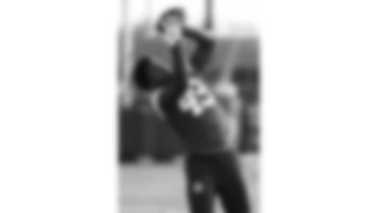 Kansas City Chiefs tight end Tre Watson (49) during a week 17 practice on Tuesday, December 23, 2025 in Kansas City, MO.