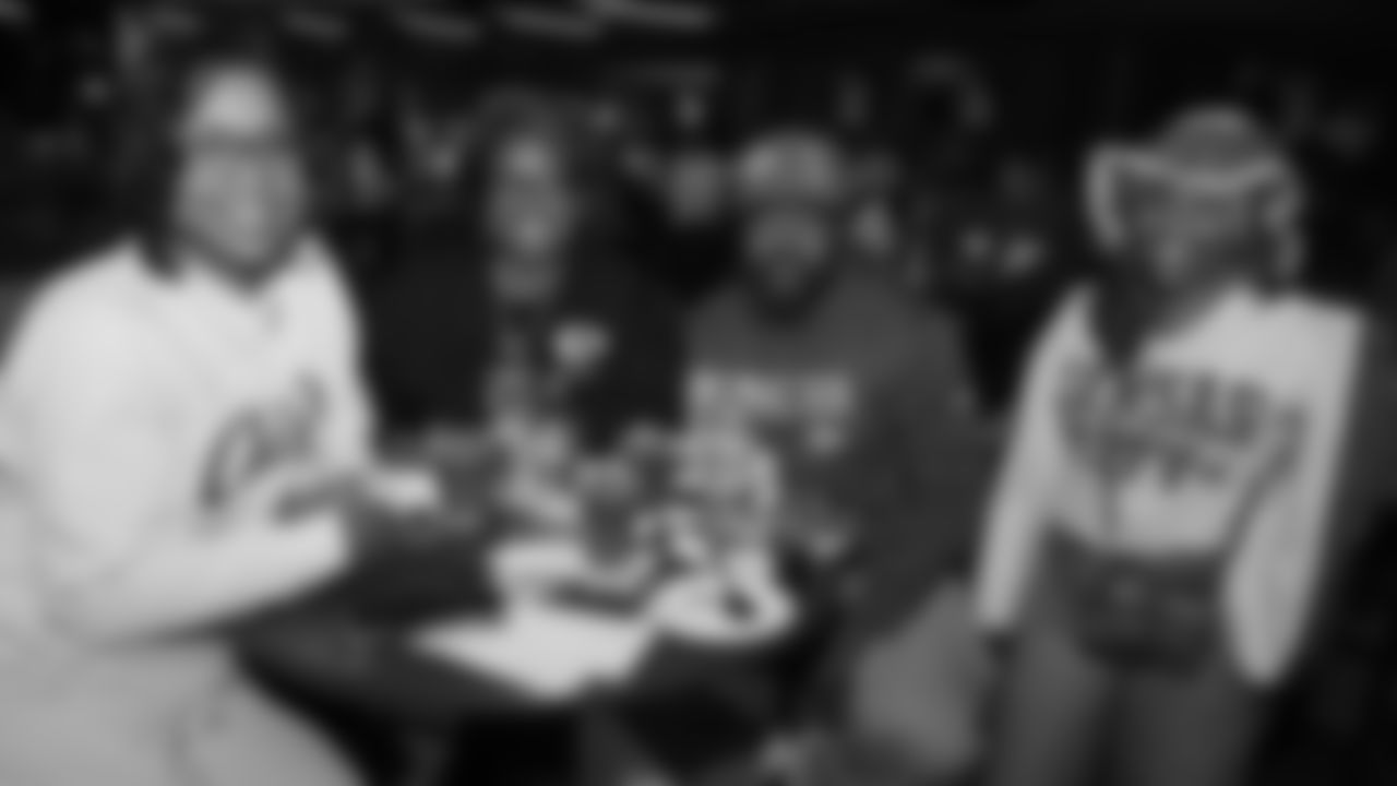 Red Coaters gather at the Kingdom Club to watch the Chiefs take on the Denver Broncos on November 16, 2025.