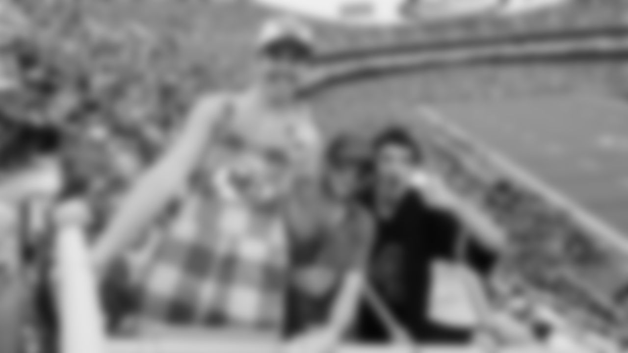 Kansas City Chiefs fans in the stands during the week 2 NFL football game against the Philadelphia Eagles, Sunday, September 14, 2025 in Kansas City, MO.