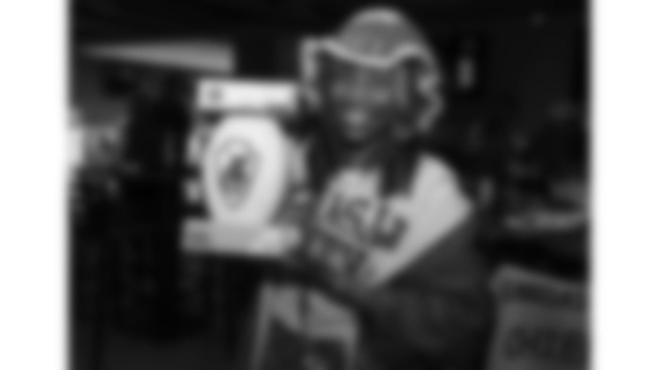 Red Coaters gather at the Kingdom Club to watch the Chiefs take on the Denver Broncos on November 16, 2025.