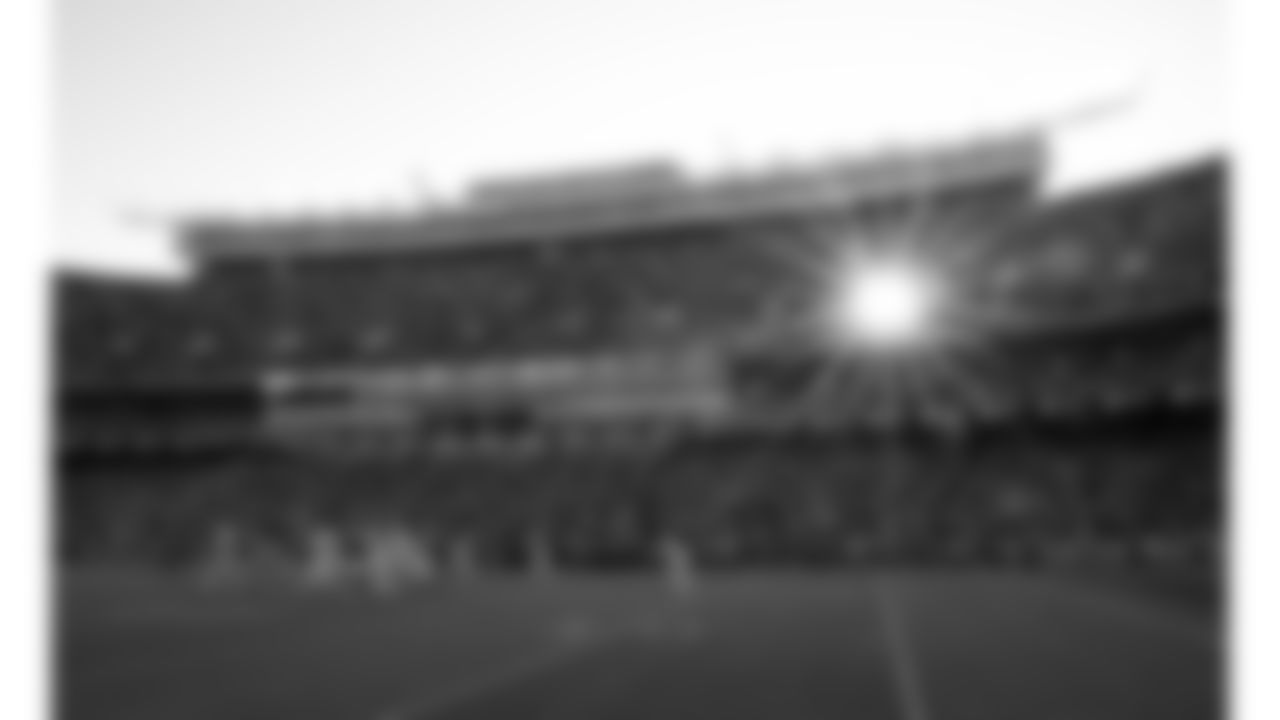 A field-level view of the sun on GEHA Field at Arrowhead Stadium during a week 12 NFL football game between the Kansas City Chiefs and the Indianapolis Colts, Sunday, November 23, 2025 in Kansas City, MO.