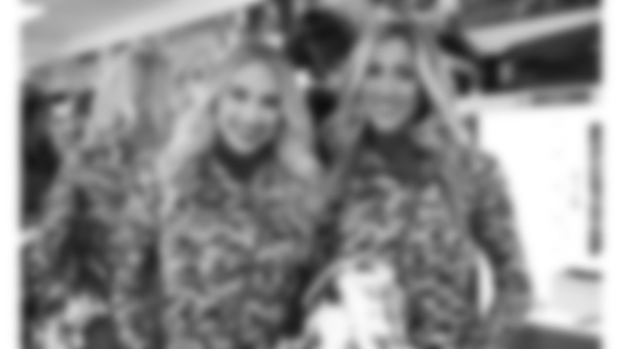 Kansas City Chiefs Cheerleaders before a week 8 NFL football game against the Washington Commanders, Monday, October 27, 2025, in Kansas City, MO.