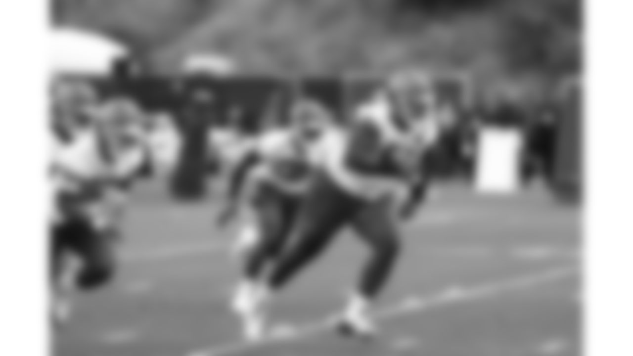 Kansas City Chiefs defensive tackle Omarr Norman-Lott (55) practices during phase 3 of OTAs on Wednesday June 18, 2025 in Kansas City, MO.