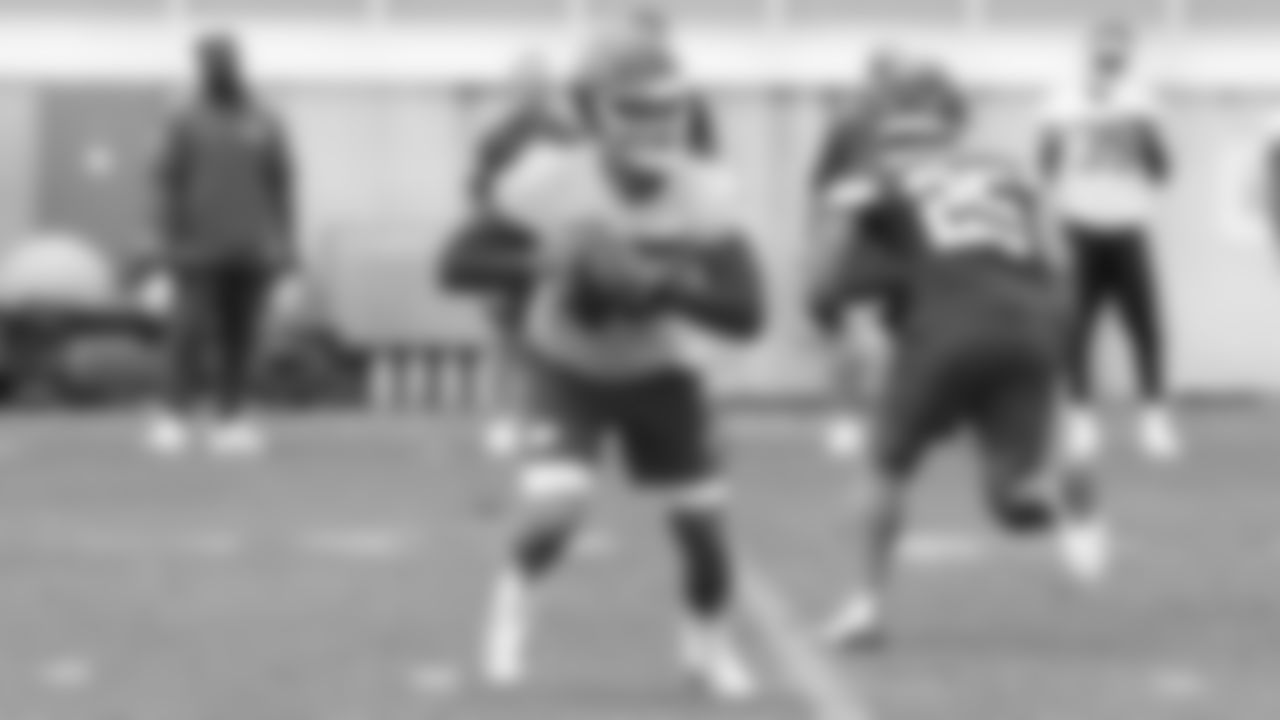 Kansas City Chiefs quarterback Patrick Mahomes (15) practices during phase 3 of OTAs on Thursday June 12, 2025 in Kansas City, MO.