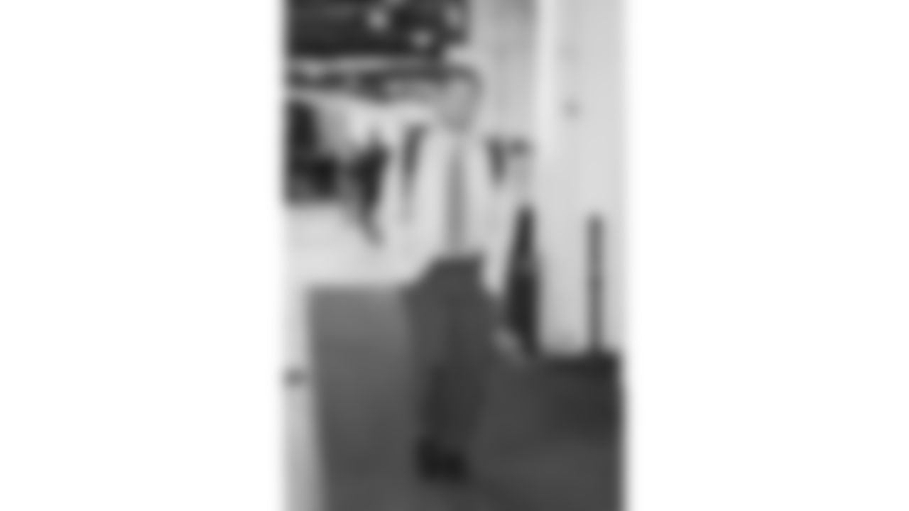 Kansas City Chiefs Assistant Defensive Line Coach Alex Whittingham arrives prior to a week 11 NFL Football game against the Denver Broncos on Sunday, November 16, 2025 in Denver, Colorado.