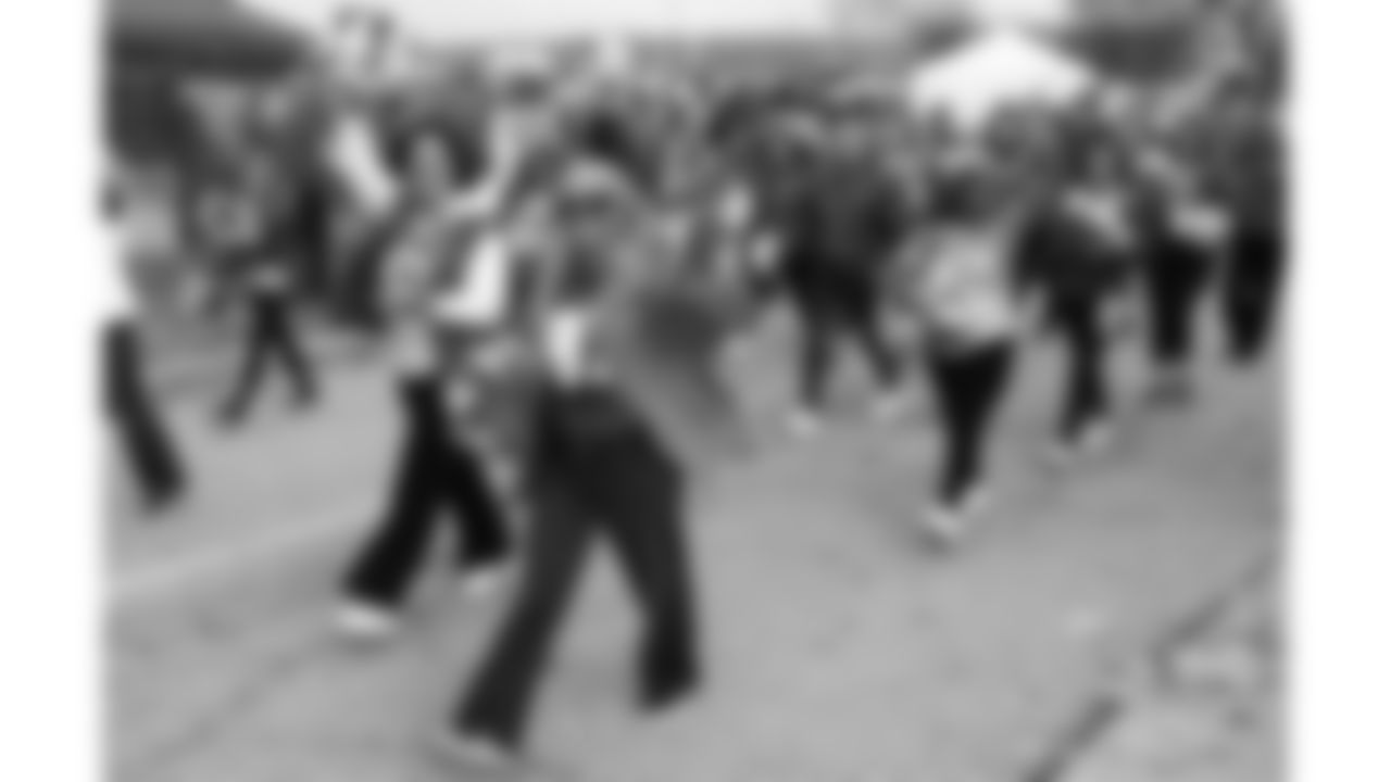 Kansas City Chiefs Alumni Cheerleaders in the pregame parade prior to a week 12 NFL Football game against the Indianapolis Colts on Sunday, November 23, 2025 in Kansas City, MO.