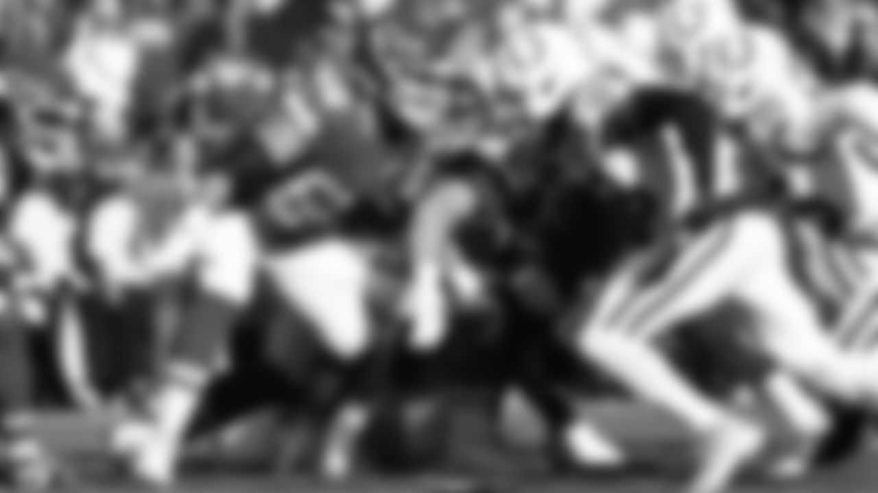 Kansas City Chiefs offensive lineman Michael Caliendo (66) in position during a week 12 NFL Football game against the Indianapolis Colts on Sunday, November 23, 2025 in Kansas City, MO