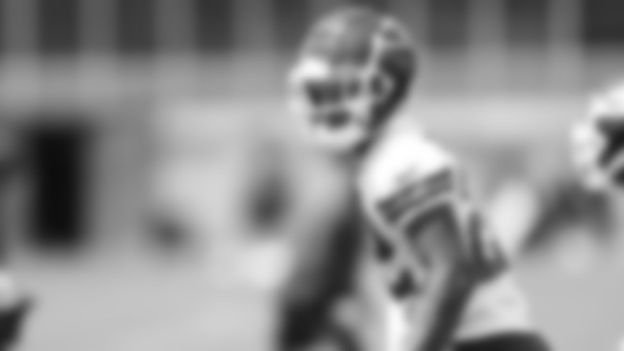 Kansas City Chiefs cornerback Trent McDuffie (22) at practice during Phase 3 of OTAs on Wednesday, May 29, 2024 in Kansas City, MO.