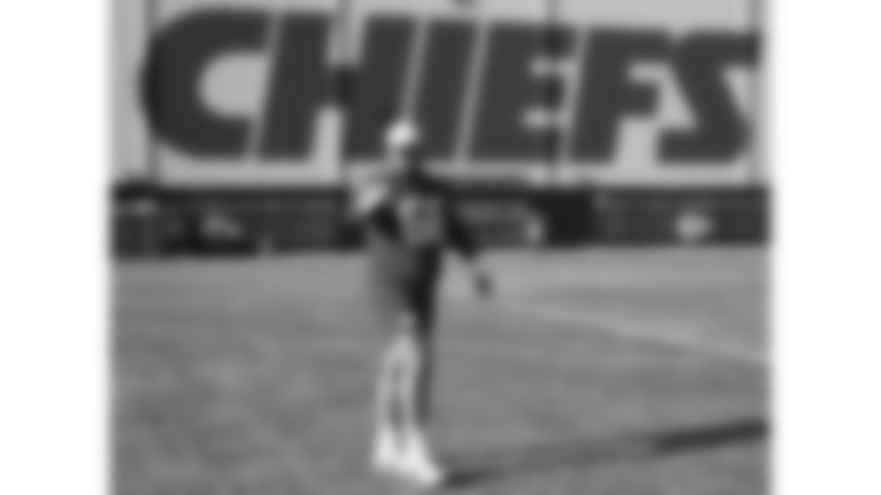 Kansas City Chiefs offensive lineman Mike Caliendo (66) during a week 17 practice on Tuesday, December 23, 2025 in Kansas City, MO.