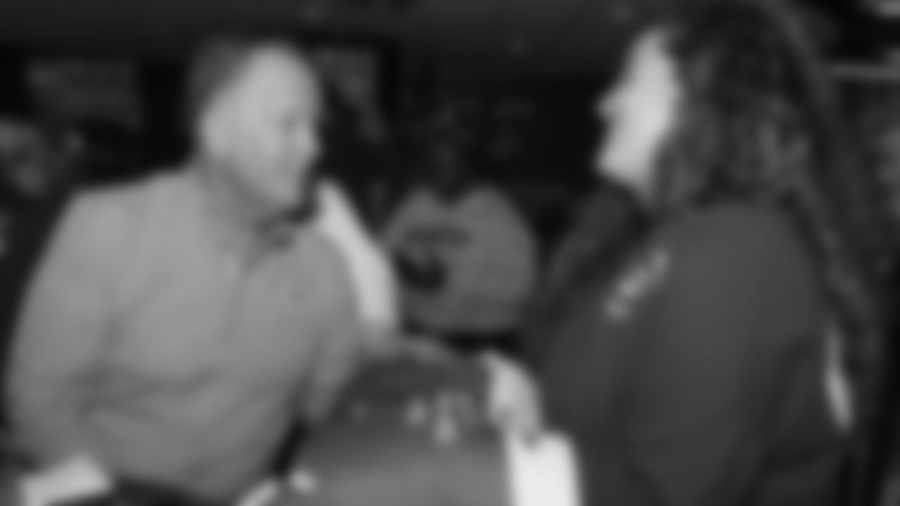 Red Coaters gather at the Kingdom Club to watch the Chiefs take on the Denver Broncos on November 16, 2025.