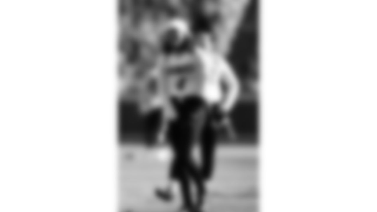 Ottawa University Women's Flag Football Scrimmage during a week 12 NFL Football game against the Indianapolis Colts on Sunday, November 23, 2025 in Kansas City, MO