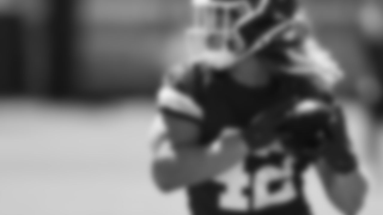 Kansas City Chiefs running back Carson Steele (42) at practice during Phase 3 of OTAs on Wednesday, June 5, 2024 in Kansas City, MO.