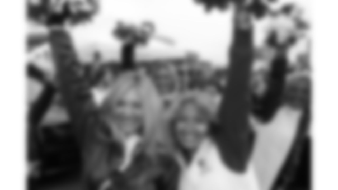 Kansas City Chiefs Alumni Cheerleaders in the pregame parade prior to a week 12 NFL Football game against the Indianapolis Colts on Sunday, November 23, 2025 in Kansas City, MO.