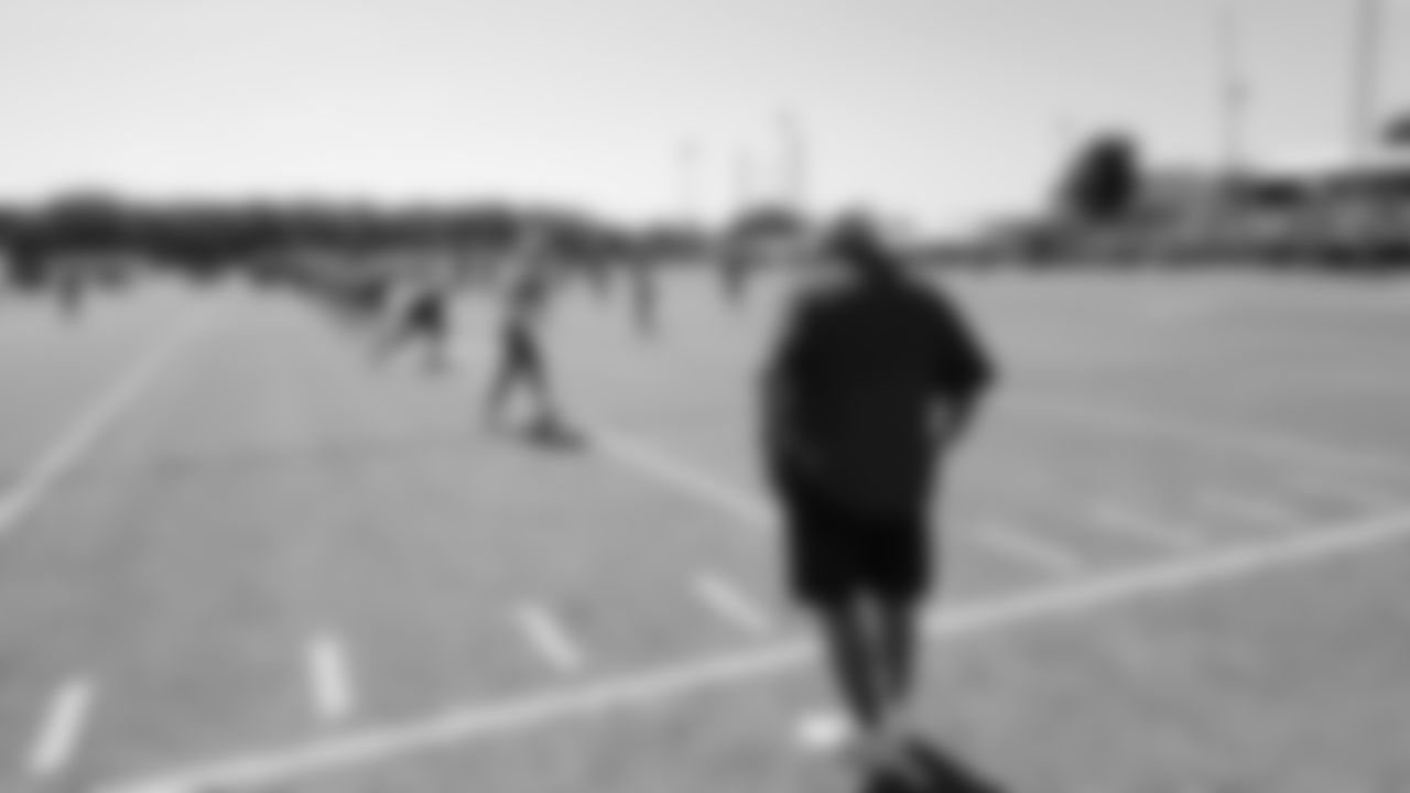 Kansas City Chiefs Head Coach Andy Reid looks on at special teams during day 7 of training camp on Tuesday July 29, 2025