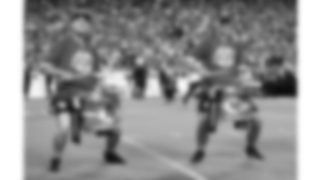 Rumble prior to the week 6 NFL football game against the Detroit Lions, Sunday, October 12, 2025 in Kansas City, MO.