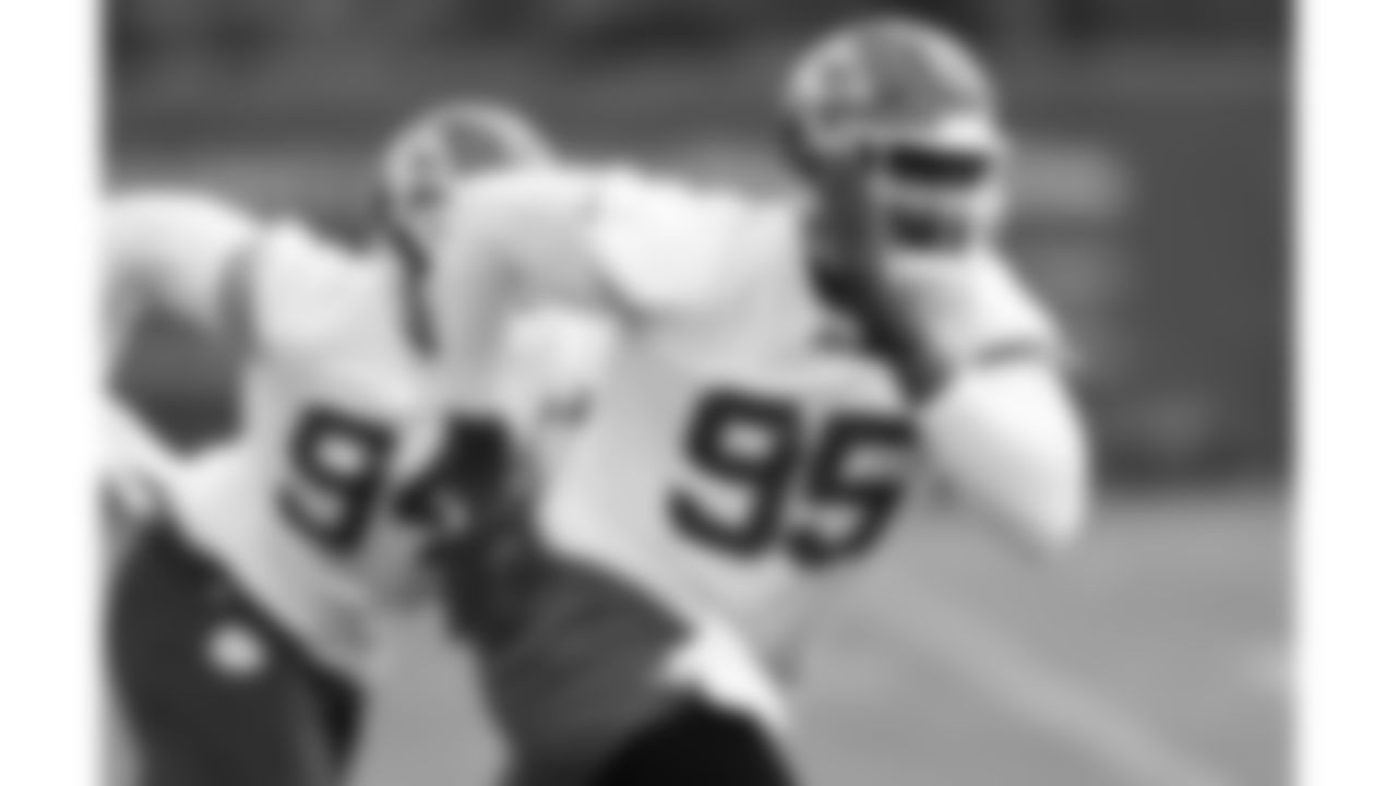 Kansas City Chiefs defensive tackle Chris Jones (95) practices during phase 3 of OTAs on Thursday June 12, 2025 in Kansas City, MO.
