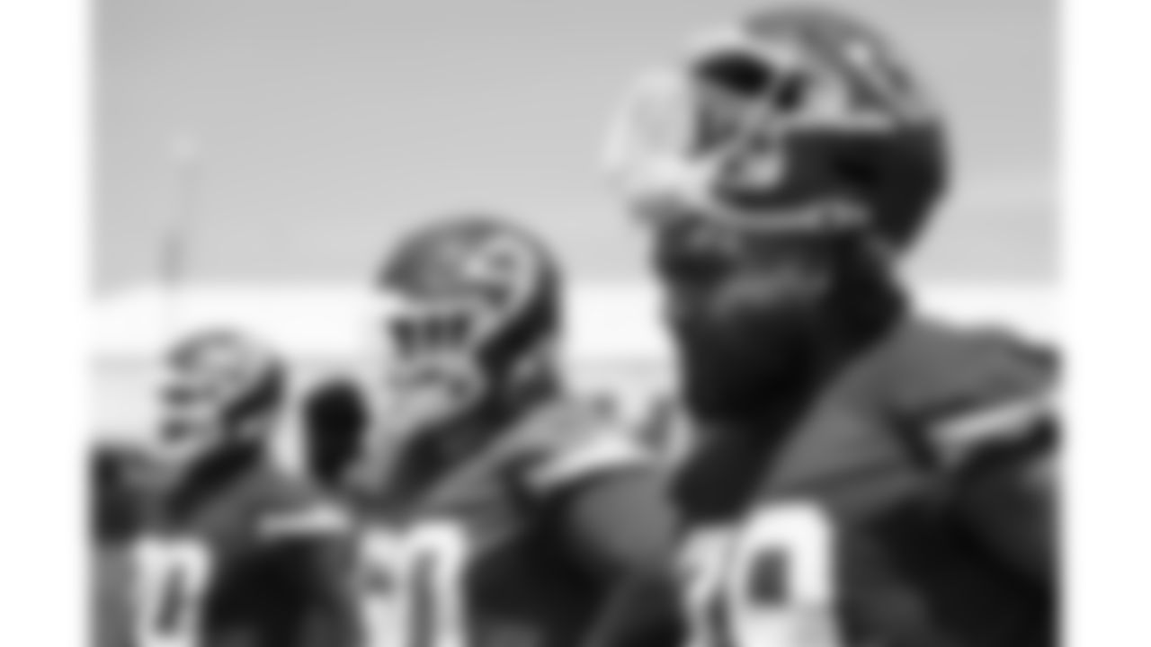 Kansas City Chiefs offensive lineman Esa Pole (79) at practice during phase 3 OTAs on Wednesday, June 11, 2025 in Kansas City, MO.