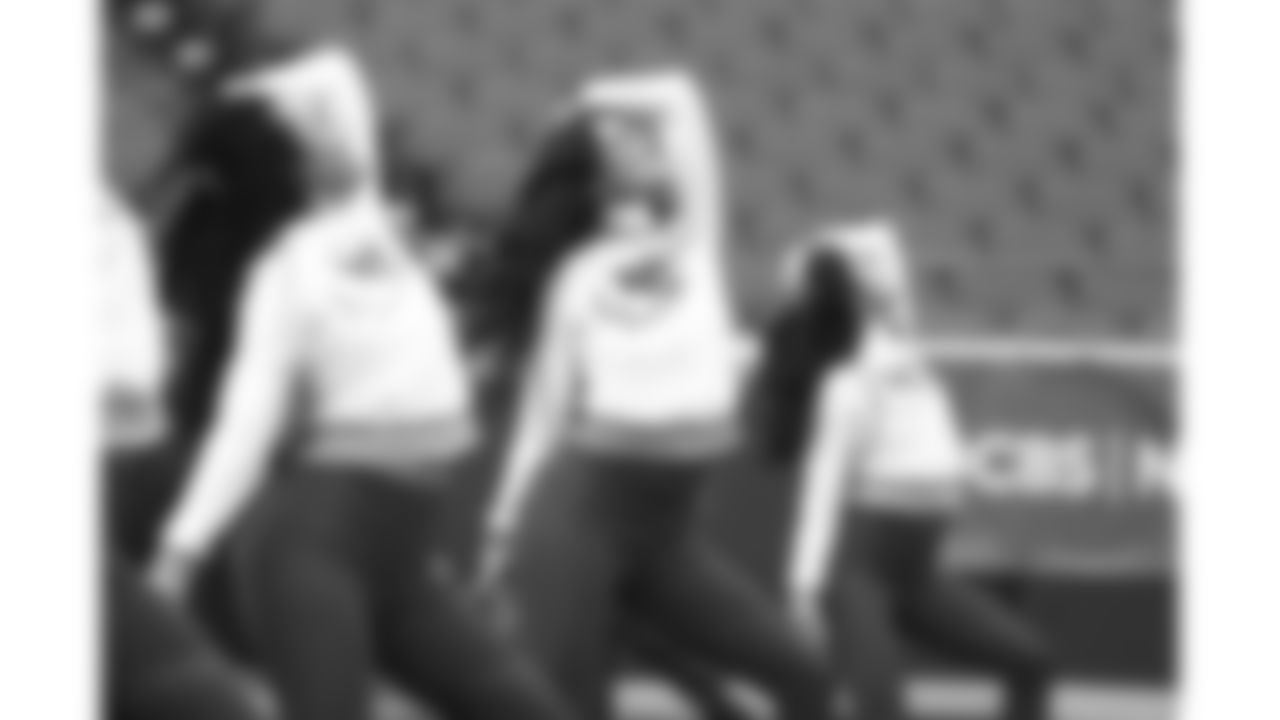 The Kansas City Chiefs Cheerleaders field rehearsal before a week 12 NFL football game against the Indianapolis Colts, Sunday, November 23, 2025 in Kansas City, MO.