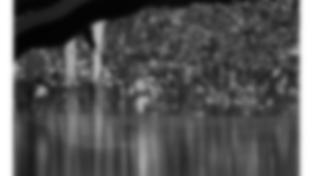 Kansas City Chiefs defensive tackle Chris Jones (95) runs out of the tunnel prior to a week 15 NFL football game against the Los Angeles Chargers, Sunday, December 14, 2025 in Kansas City, MO.