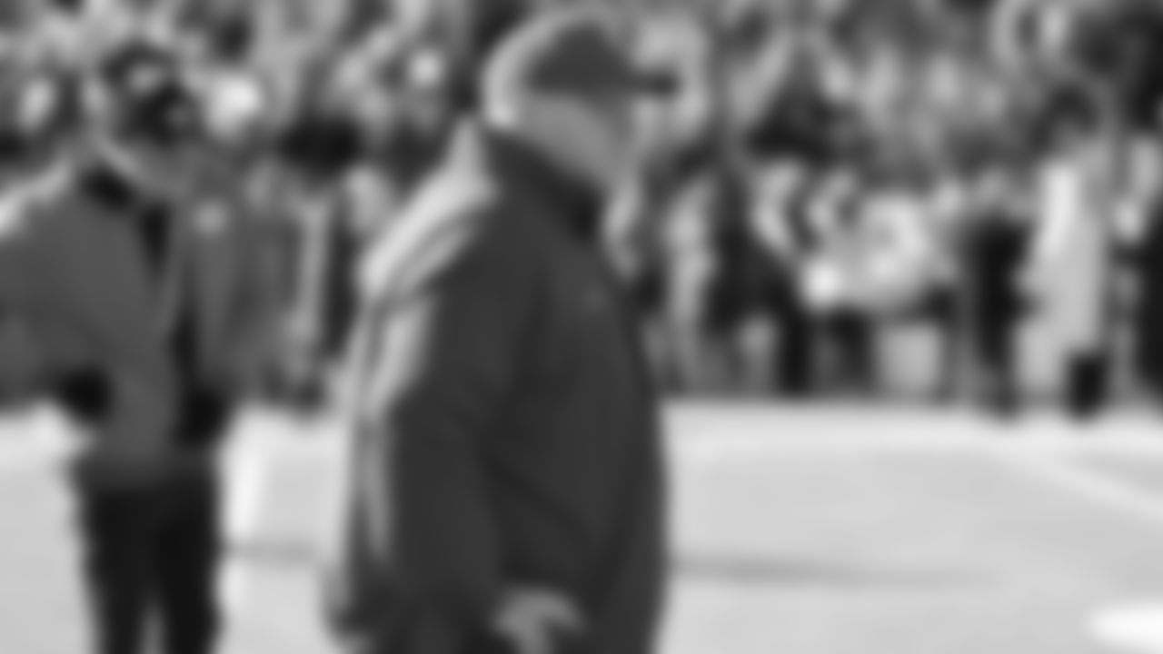 Kansas City Chiefs Head Coach Andy Reid looks on prior to an NFL week 15 matchup against the Los Angeles Chargers, Sunday December 14, 2025.