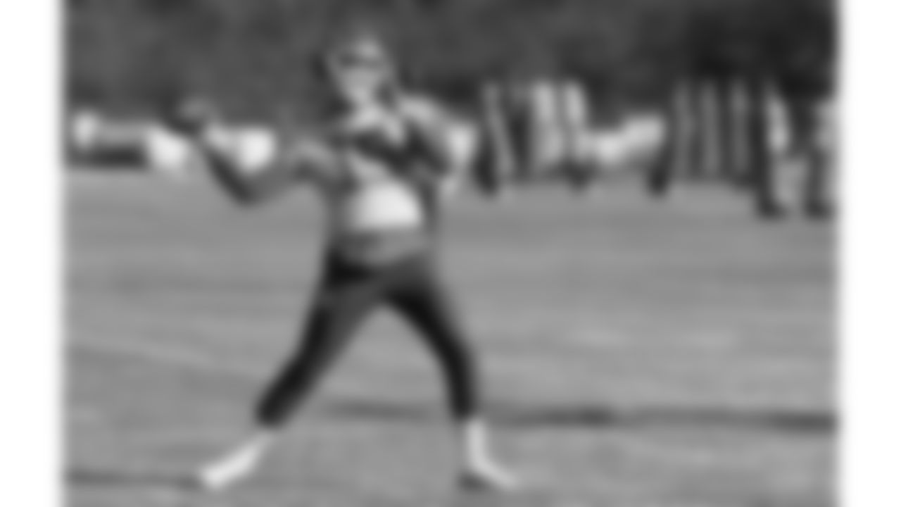 Kansas City Chiefs quarterback Patrick Mahomes (15) during week 14 practice on Friday December 5, 2025 in Kansas City, MO.