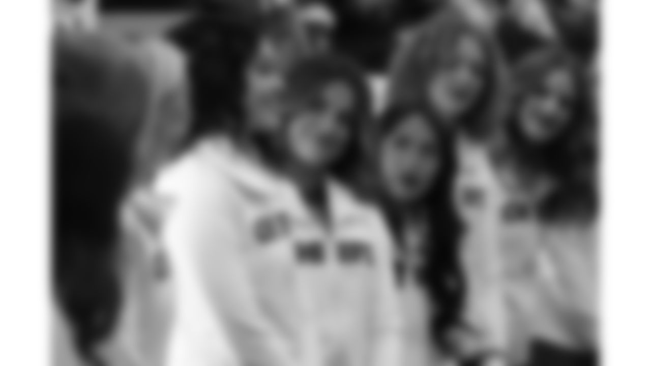 Kansas City Chiefs Cheerleaders prepare for a week 12 NFL football game against the Indianapolis Colts, Sunday, November 23, 2025 in Kansas City, MO.