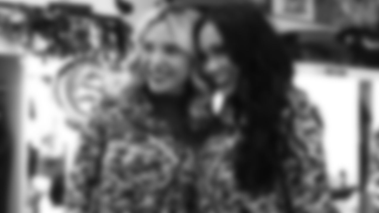 Kansas City Chiefs Cheerleaders before a week 8 NFL football game against the Washington Commanders, Monday, October 27, 2025, in Kansas City, MO.