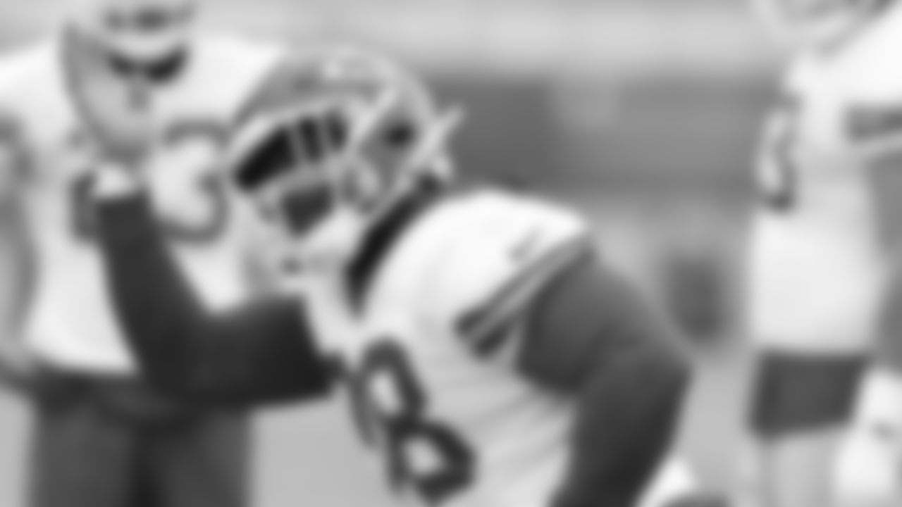 Kansas City Chiefs defensive end Tershawn Wharton (98) during practice for the week 18 NFL football game against the Chargers, Thursday January 4, 2024.