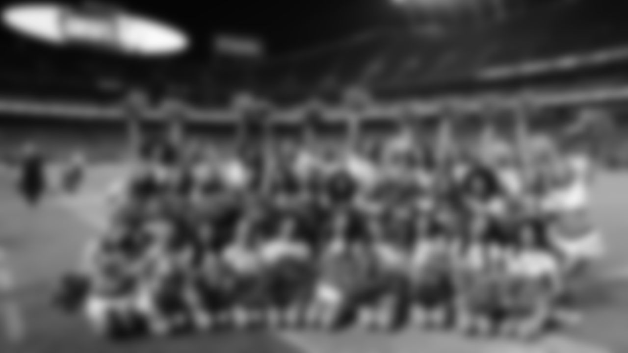 Kansas City Chiefs Cheerleaders after the week 6 NFL football game against the Detroit Lions, Sunday, October 12, 2025 in Kansas City, MO.