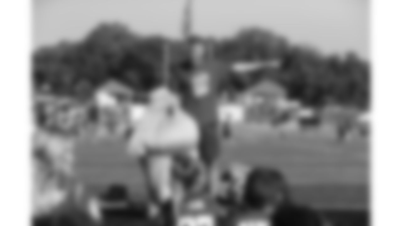Dan Meers teaches kids age 5-12 how to perform as mascots. Wolf University was held at Chiefs Training Camp on Sunday, August 4, 2019.