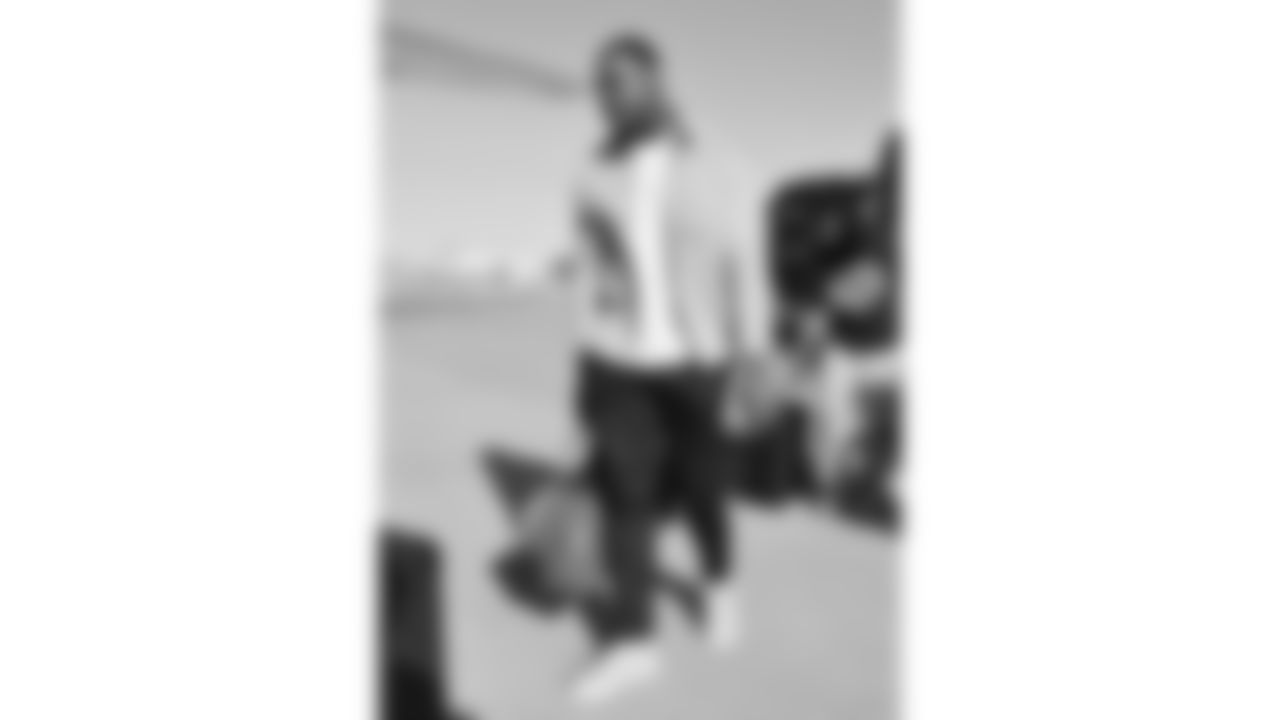 Kansas City Chiefs defensive tackle Chris Jones (95) travels for a week 11 matchup with the Denver Broncos Saturday November 15, 2025.