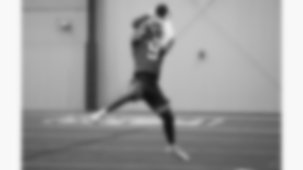 Kansas City Chiefs wide receiver JuJu Smith-Schuster (9) during a week 18 practice on Friday, January 2, 2026 in Kansas City, MO.