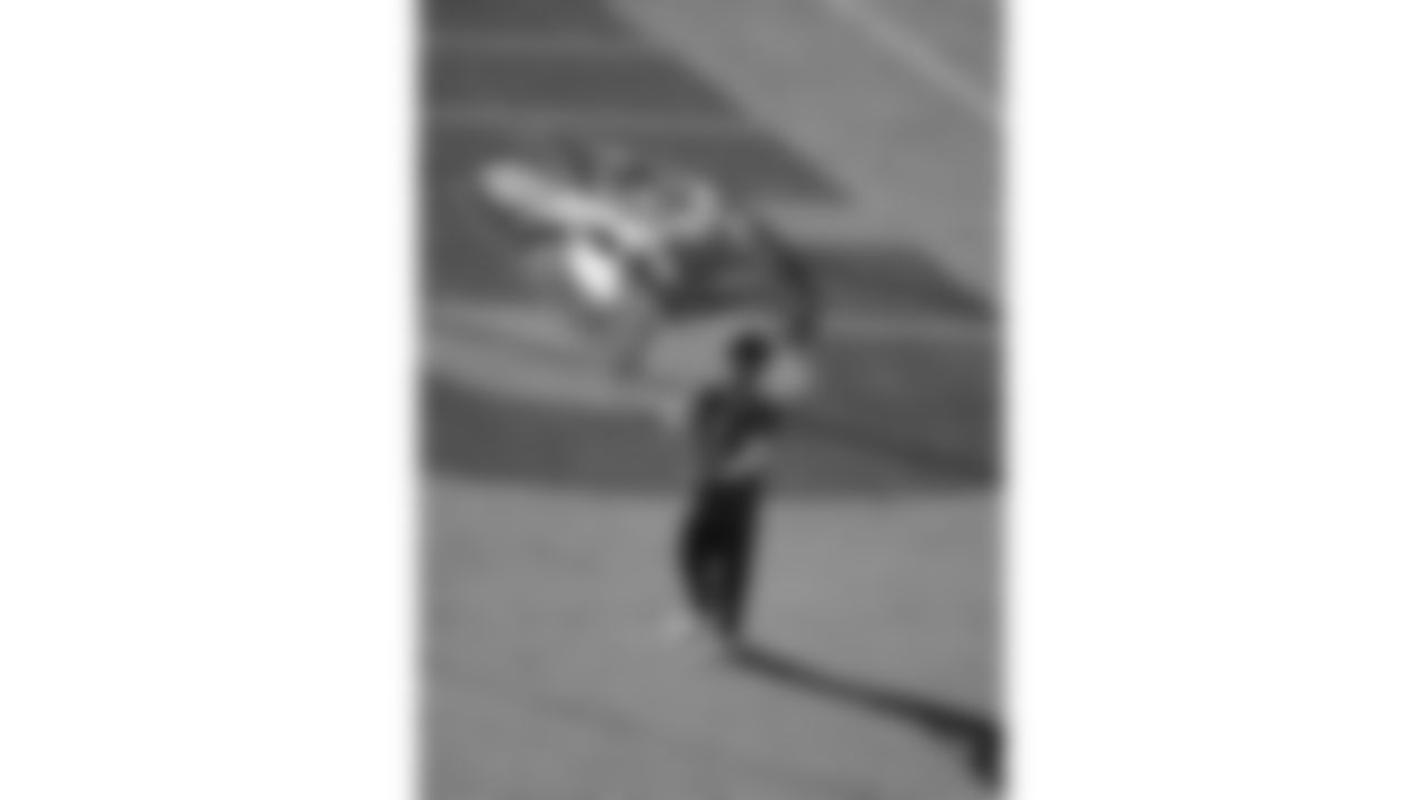 A flag runner during a week 12 NFL football game against the Indianapolis Colts, Sunday, November 23, 2025 in Kansas City, MO.