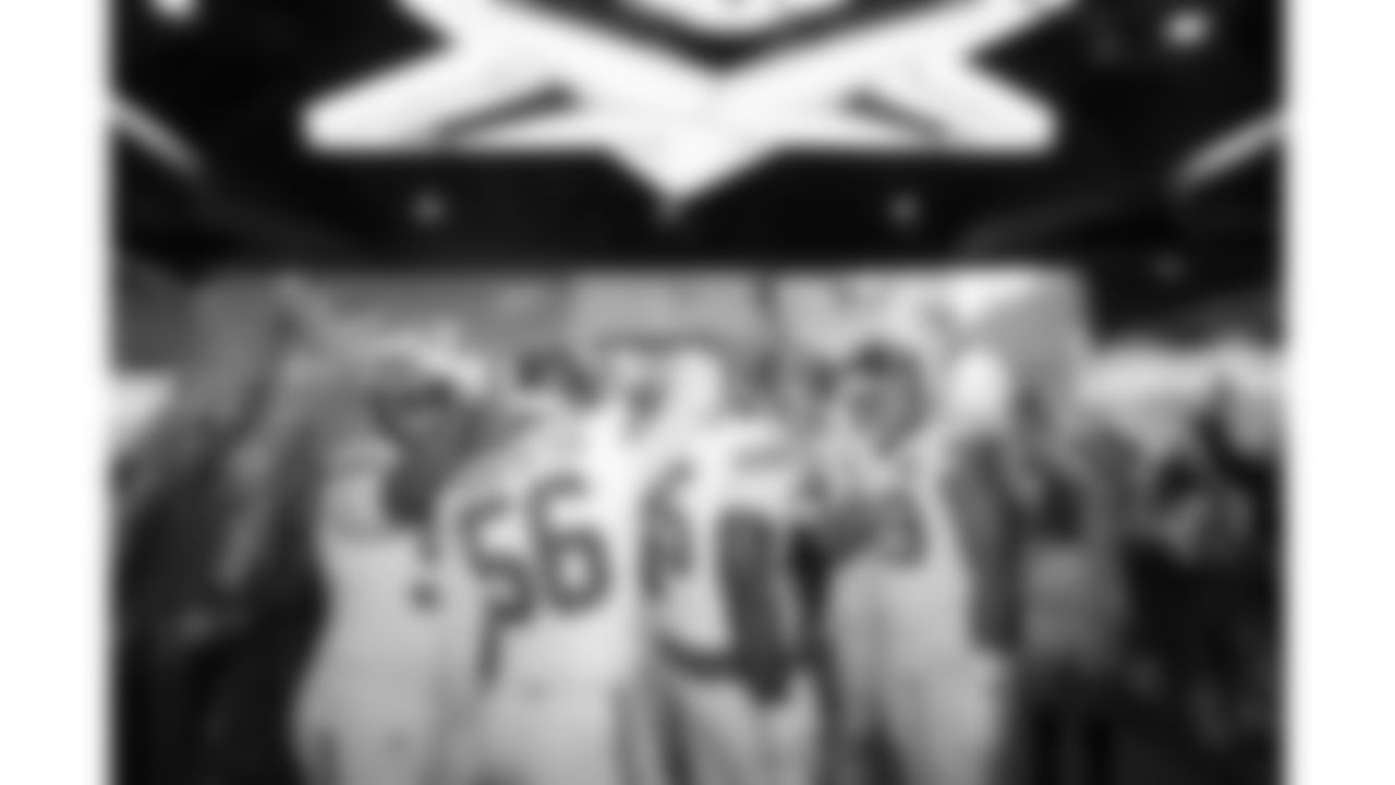 The Kansas City Chiefs defense huddles prior to a week 13 NFL Football game against the Dallas Cowboys on Thursday, November 27, 2025 in Dallas, Texas.