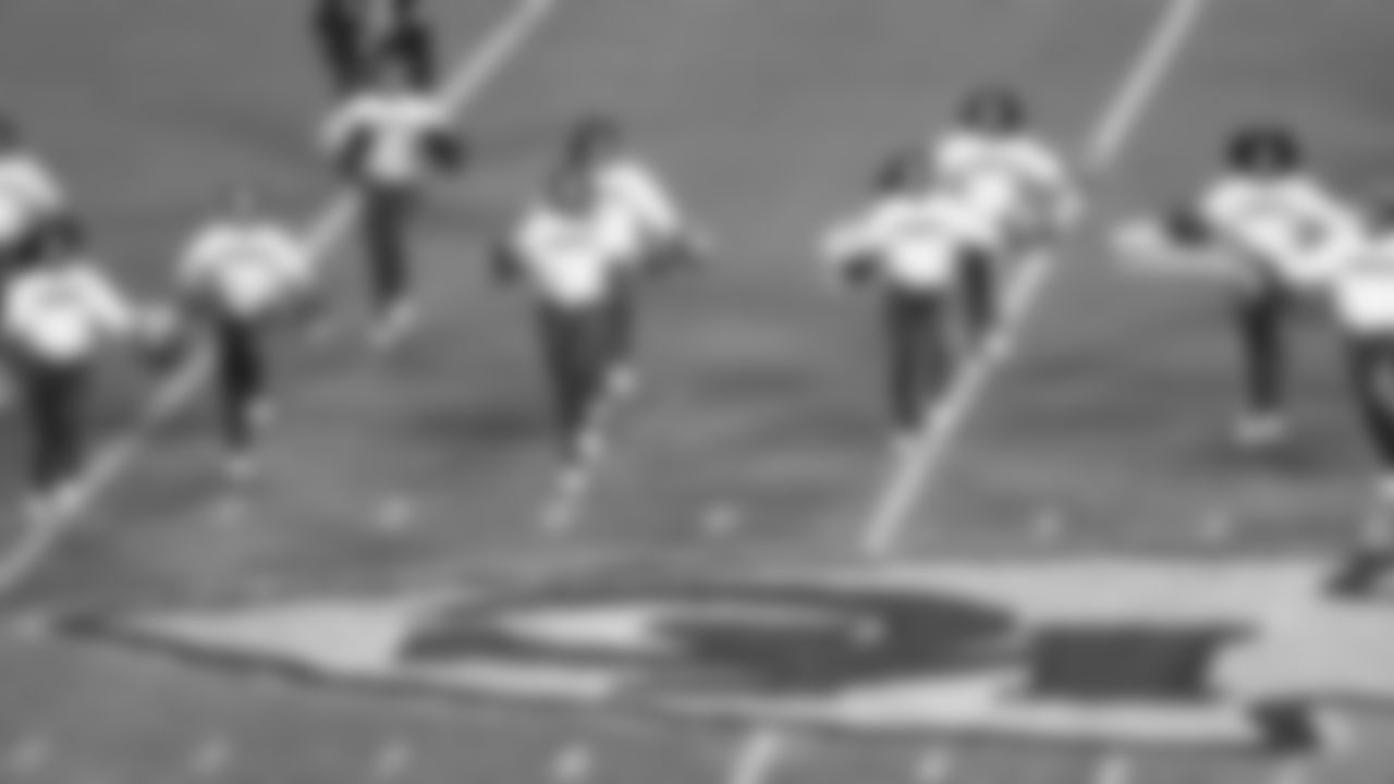 Kansas City Chiefs Cheerleaders perform on the field prior to a week 14 NFL Football game against the Houston Texans on Sunday, December 7, 2025 in Kansas City, MO.