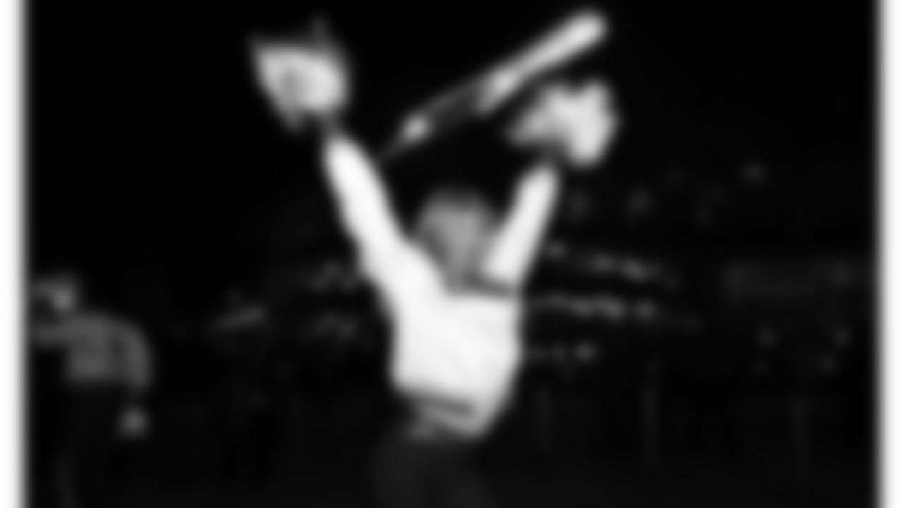 Kansas City Chiefs Cheerleaders at the pregame parade prior to a week 14 NFL Football game against the Houston Texans on Sunday, December 7, 2025 in Kansas City, MO.