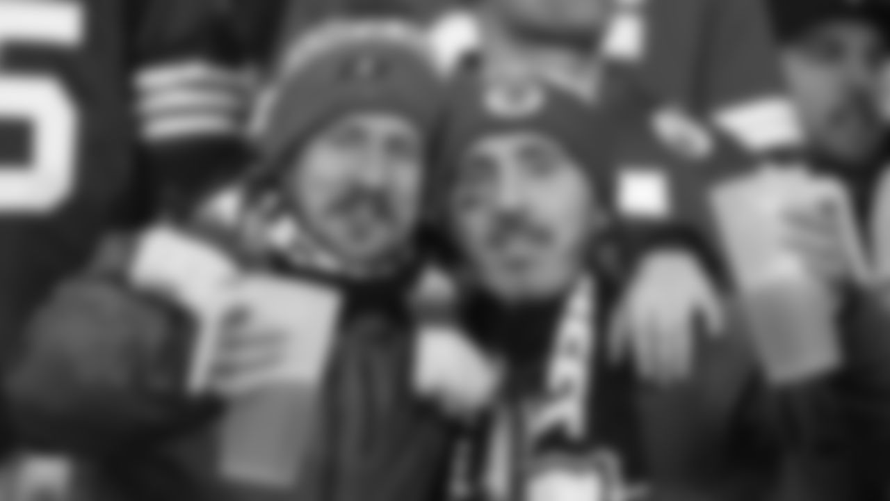 Kansas City Chiefs fans during the Week 9 NFL football game against the Miami Dolphins in Frankfurt, Germany on November 5, 2023.