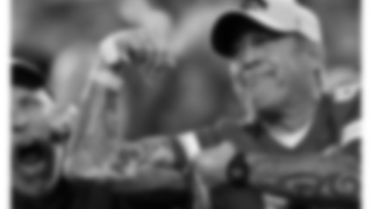 Kansas City Chiefs fan shows off his tattoos during the week 3 NFL football game against the New York Giants, Sunday, September 21, 2025 in East Rutherford, NJ.