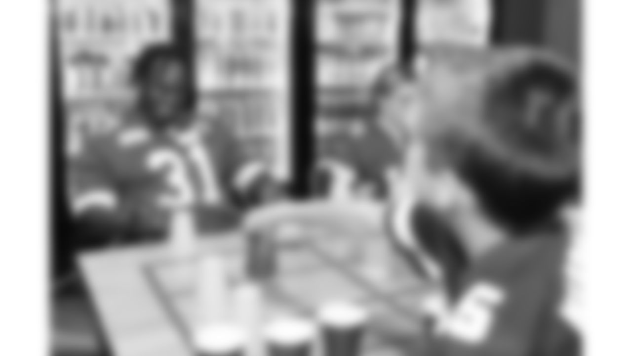 Kansas City Chiefs linebacker Jeffrey Bassa (31) at the Chiefs Rookie Club Huddle & Hangout with Jackson County Casa youth, Tuesday, June 10, 2025.