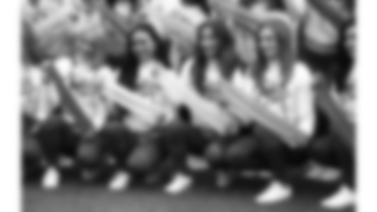 The Kansas City Chiefs Cheerleaders field rehearsal before a week 12 NFL football game against the Indianapolis Colts, Sunday, November 23, 2025 in Kansas City, MO.