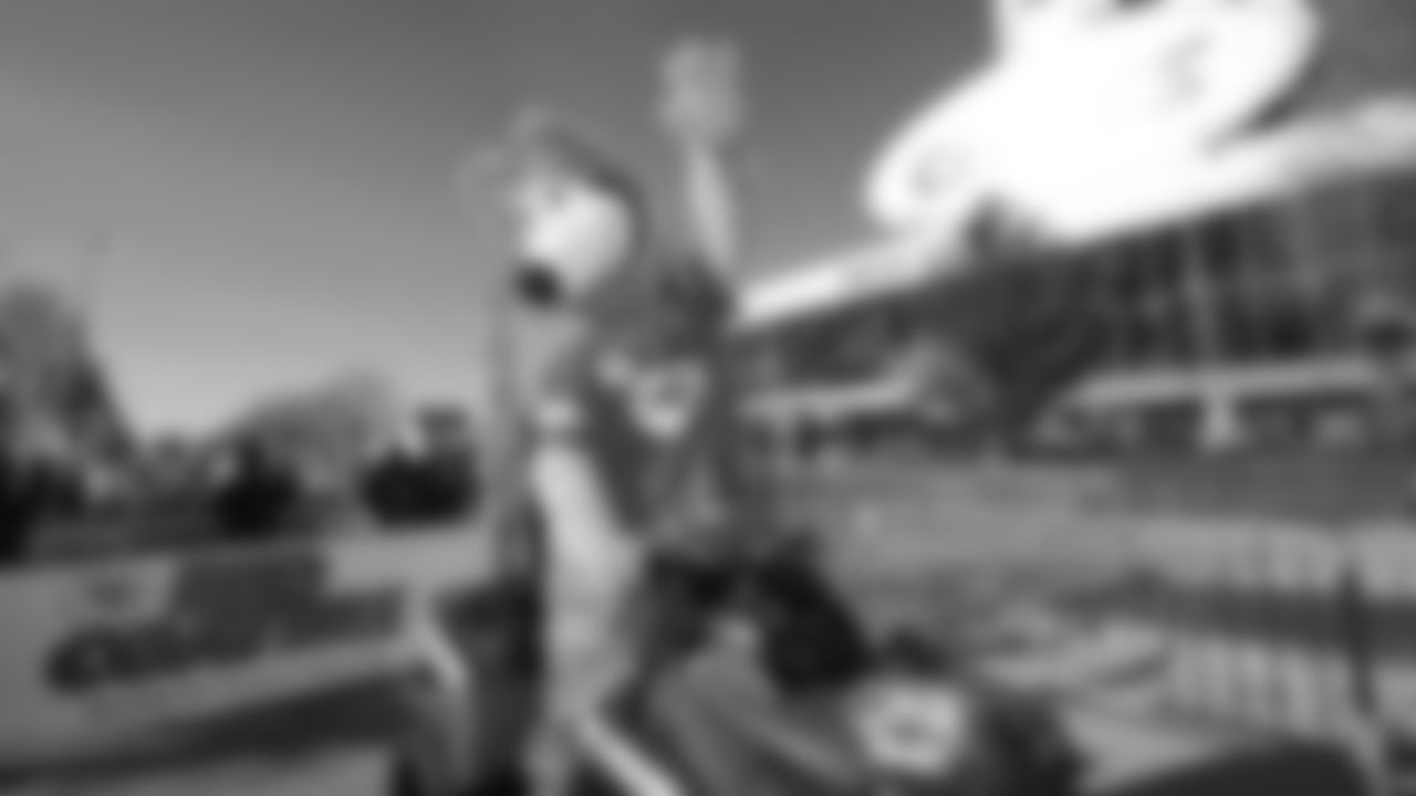 KC Wolf prior to an NFL week 15 matchup against the Los Angeles Chargers, Sunday December 14, 2025.