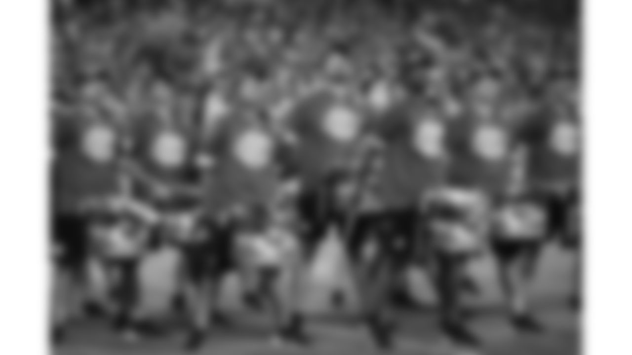 Rumble prior to the week 6 NFL football game against the Detroit Lions, Sunday, October 12, 2025 in Kansas City, MO.