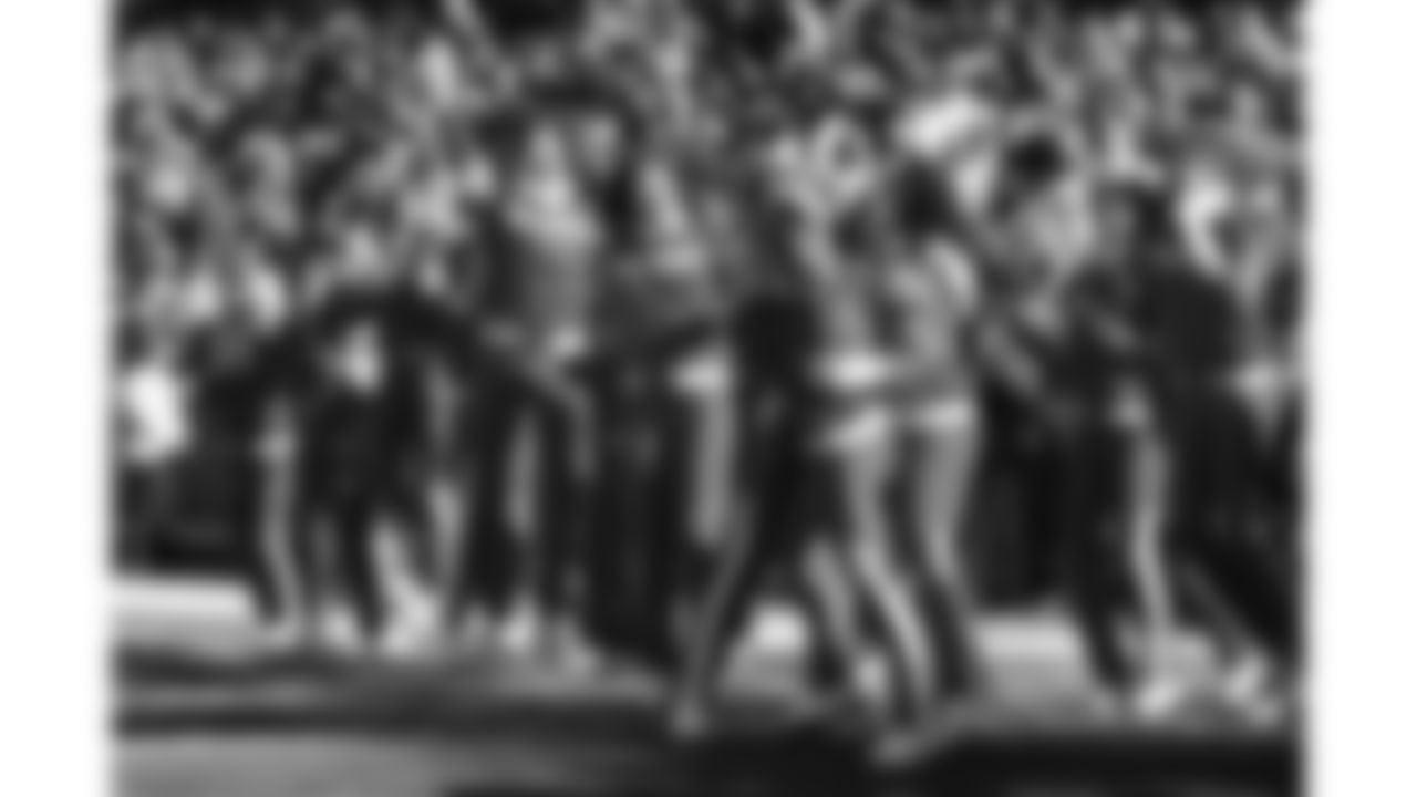 The Kansas City Chiefs Cheerleaders announce Sadie as their 2026 Pro Bowl Cheerleader on the field during a week 15 NFL Football game against the Los Angeles Chargers on Sunday, December 14, 2025 in Kansas City, MO.