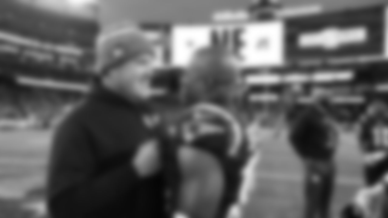 Kansas City Chiefs Assistant Head Coach and Special Teams Coordinator Dave Toub following the regular season Week 15 NFL Football Game in Foxborough, MA on Sunday, December 17, 2023.
