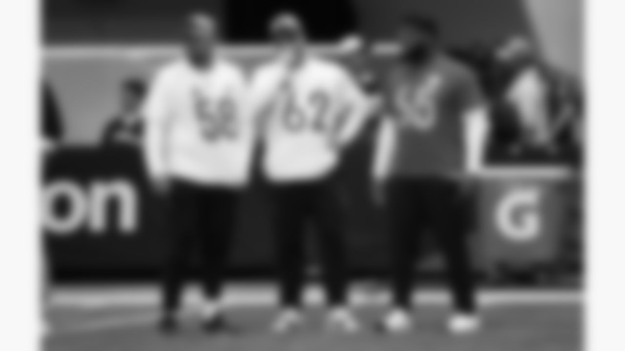 Kansas City Chiefs offensive lineman Trey Smith (65) before the 2026 NFL Pro Bowl in San Francisco, California on Tuesday, February 3, 2026.