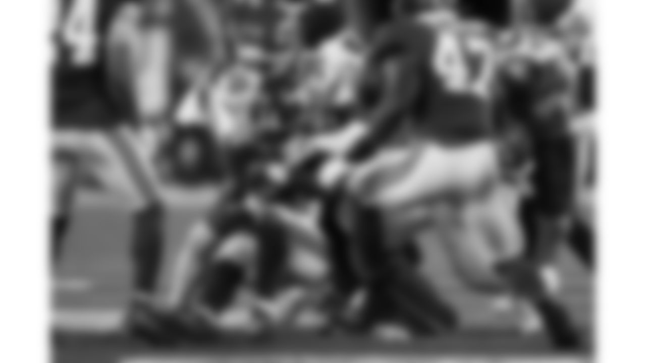 Kansas City Chiefs defensive back Kevin Knowles (38) makes a tackle during a week 3 NFL Football game against the New York Giants on Sunday, September 21, 2025 at MetLife Stadium in East Rutherford, New Jersey.