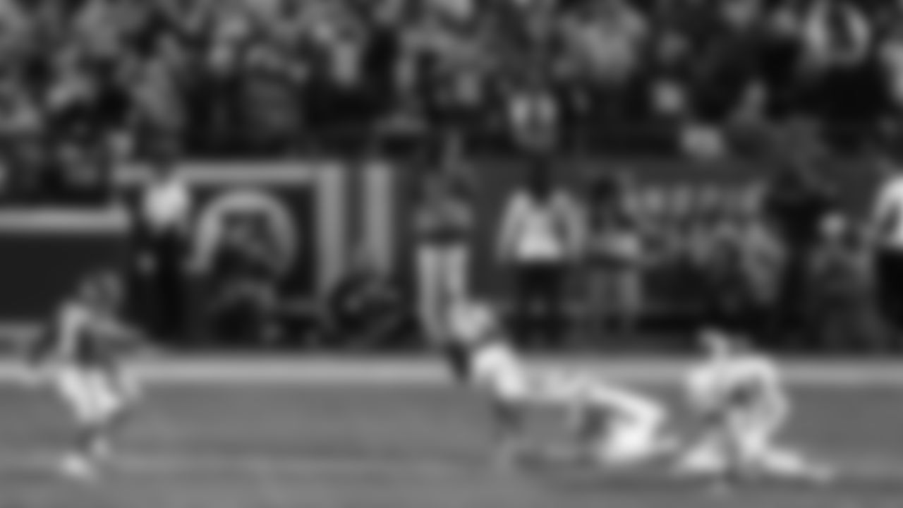 Kansas City Chiefs running back Brashard Smith (24) scores a touchdown during an NFL week 17 matchup against the Denver Broncos, Thursday, December 25, 2025.