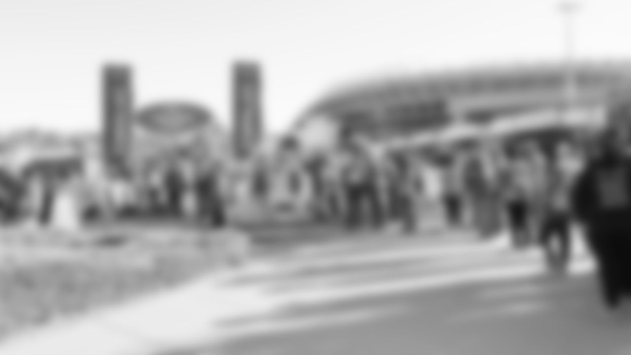 Fans prior to a week 7 NFL Football game against the Las Vegas Raiders on Sunday, October 19, 2025 in Kansas City, MO.