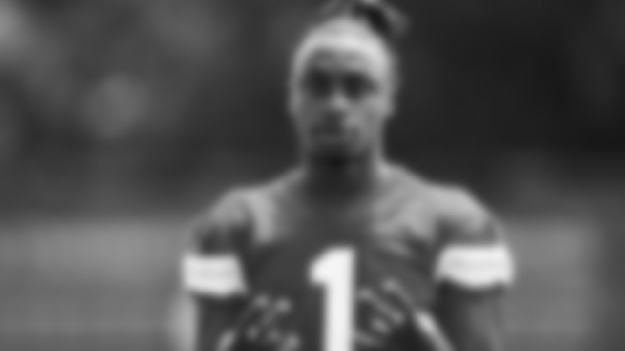 Kansas City Chiefs wide receiver Xavier Worthy (1) at practice during Phase 3 of OTAs on Wednesday, May 22, 2024 in Kansas City, MO.